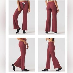 GLYDER NWT SMALL super soft, ribbed Comfort pants with drawstring waist